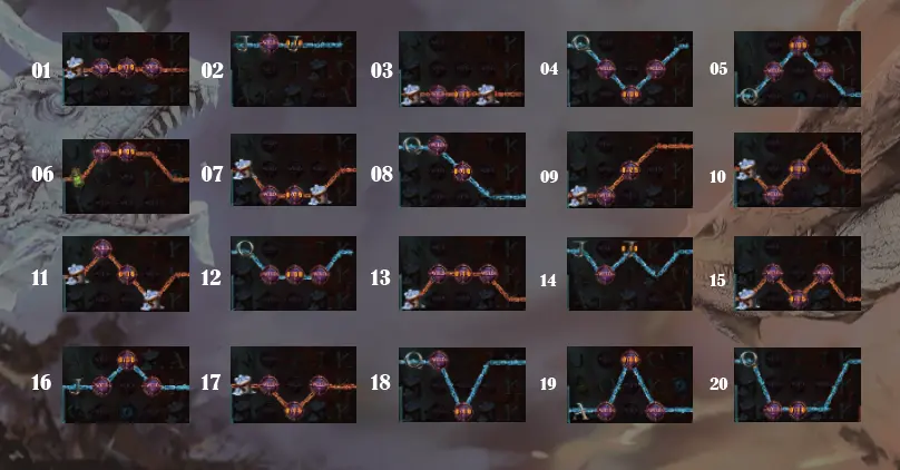 魔龍傳寄 20 條賠付線的設計