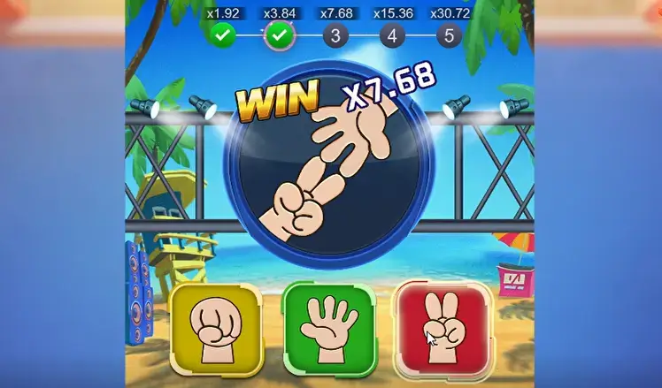 GB電子 幸運大翻倍 剪刀石頭布：經典互動感最強的小遊戲