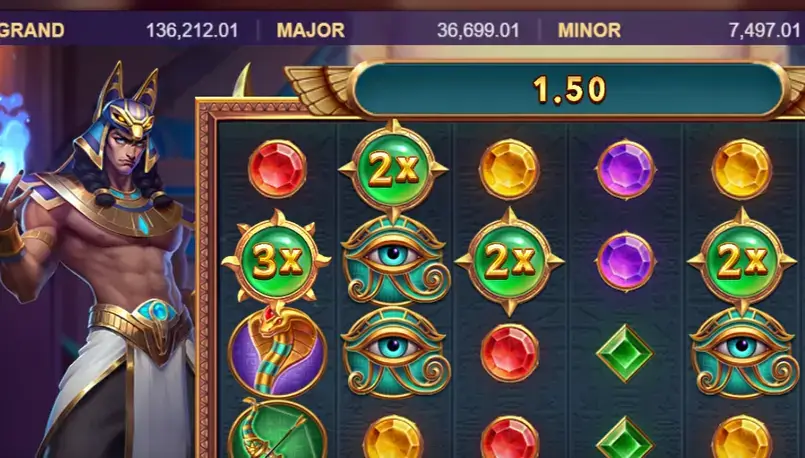 戰神賽特2 覺醒之力 玩法 一顆倍數球「倍化裂變」，複製出更多顆同倍率