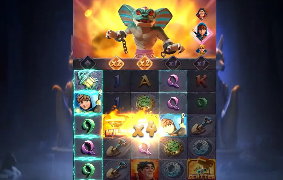 DB電子 盜墓筆記2 BONUS 與多層級 JACKPOT 構造